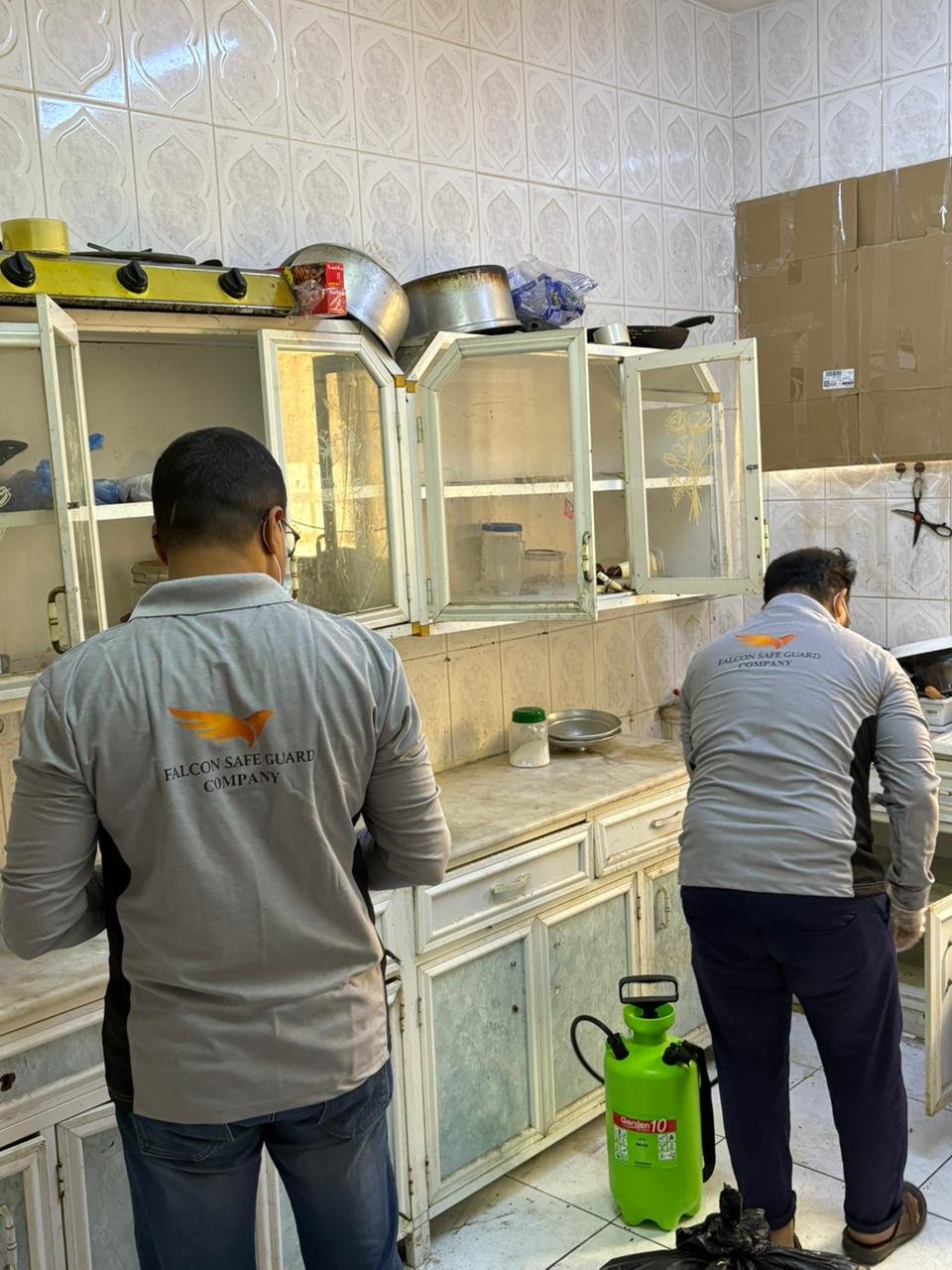 Falcon Safeguard bed bug heat treatment in Dammam bedroom